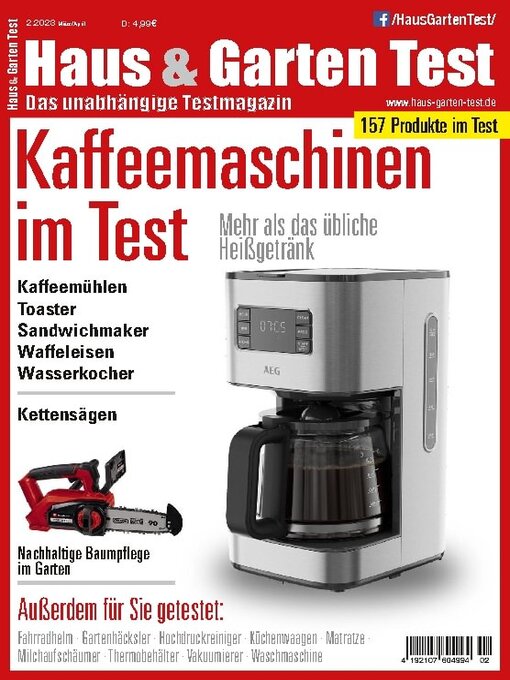 Title details for Haus & Garten Test by Auerbach Verlag and Infodienste GmbH - Available